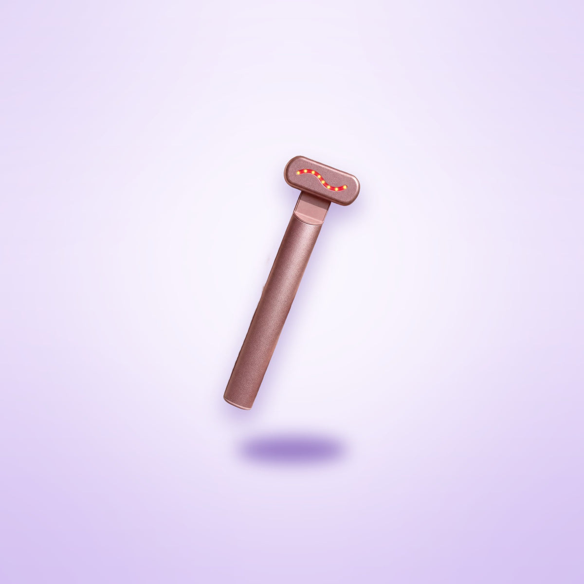Halo Red Light Therapy Wand shown on a soft lavender background