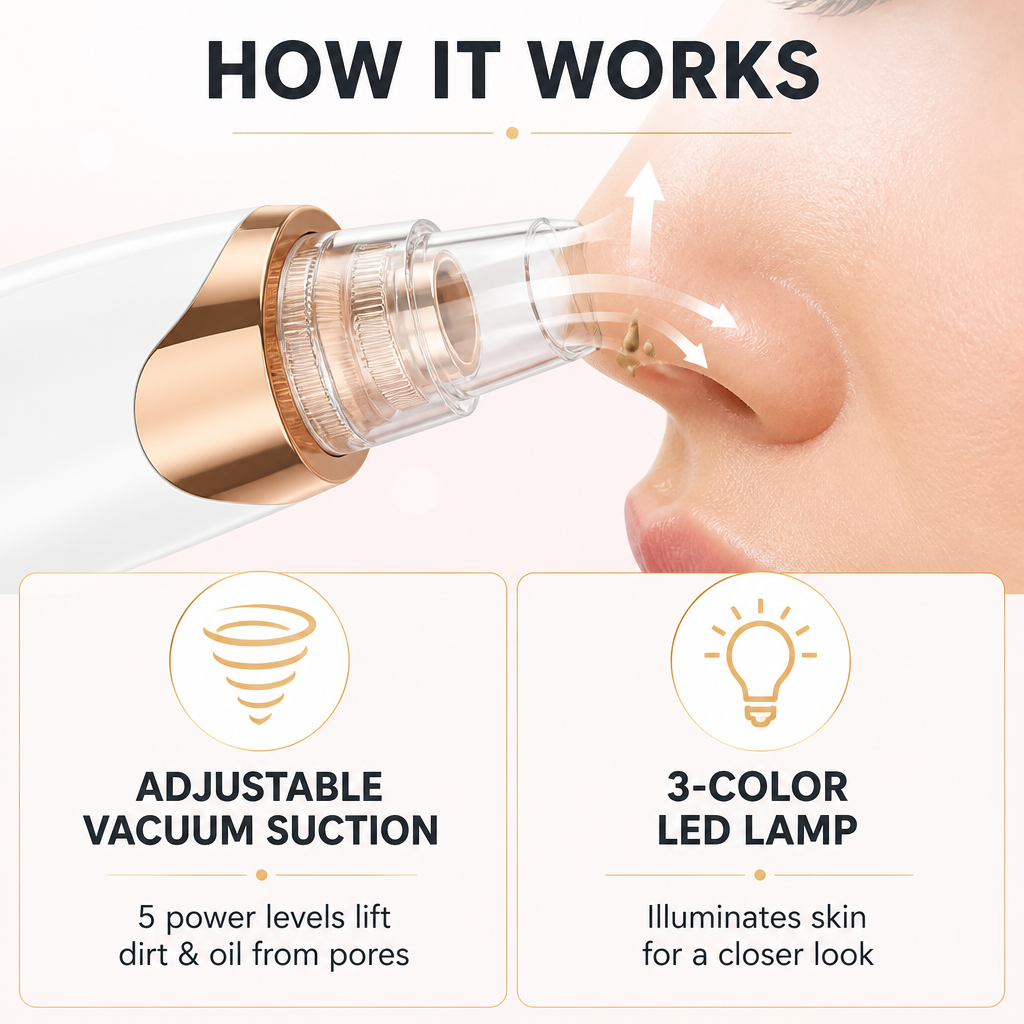 Blackhead Remover-Vacuum
