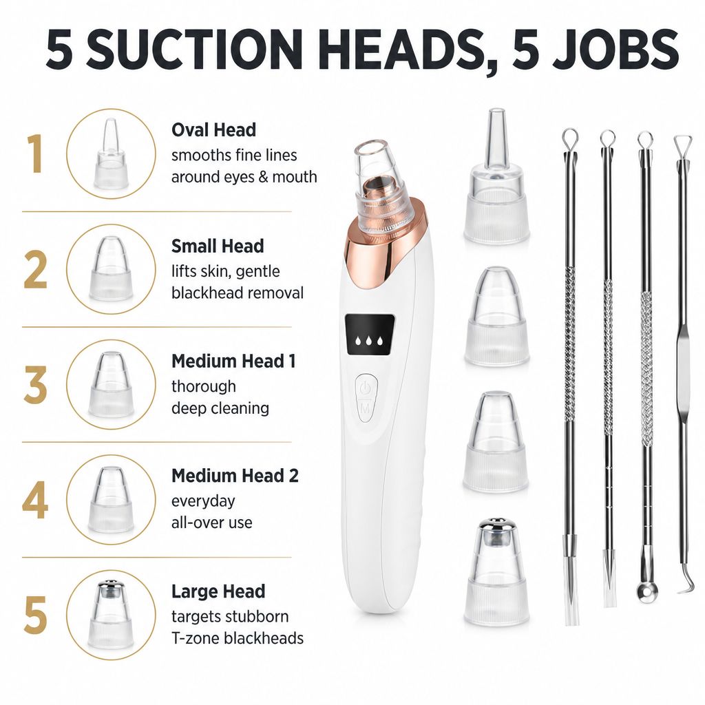 Blackhead Remover-Vacuum