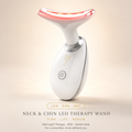 Red light therapy massage neck wrinkle meter