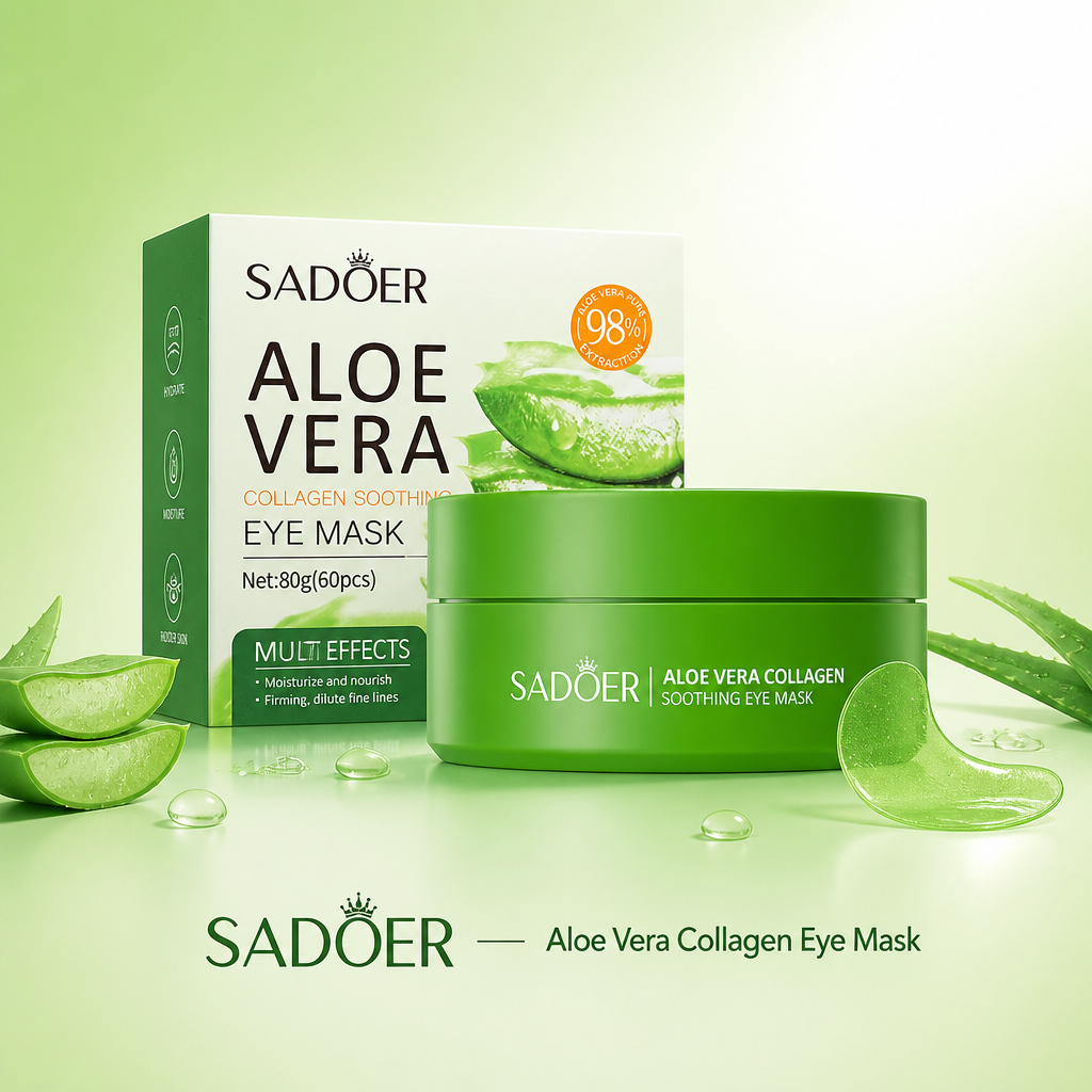 Aloe Vera Moisturizing Eye Mask 60 pack