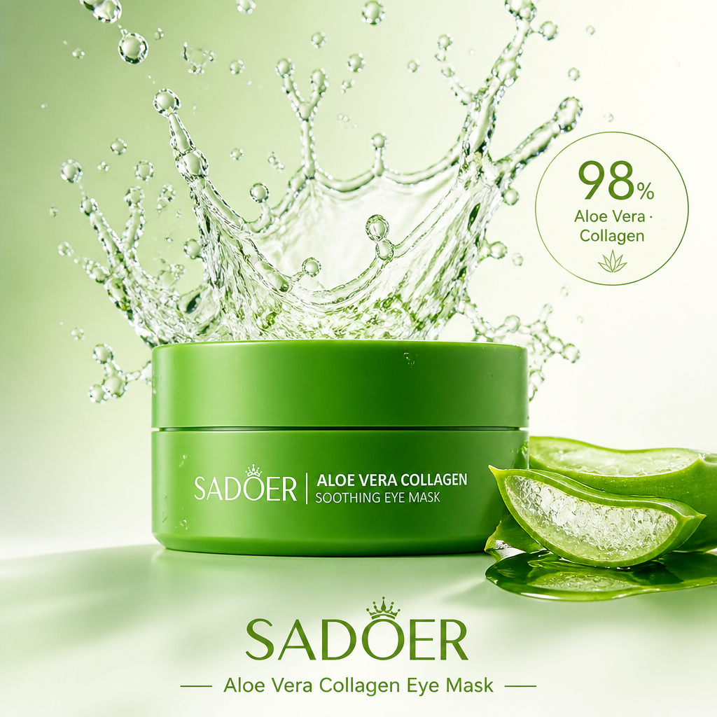 Aloe Vera Moisturizing Eye Mask 60 pack