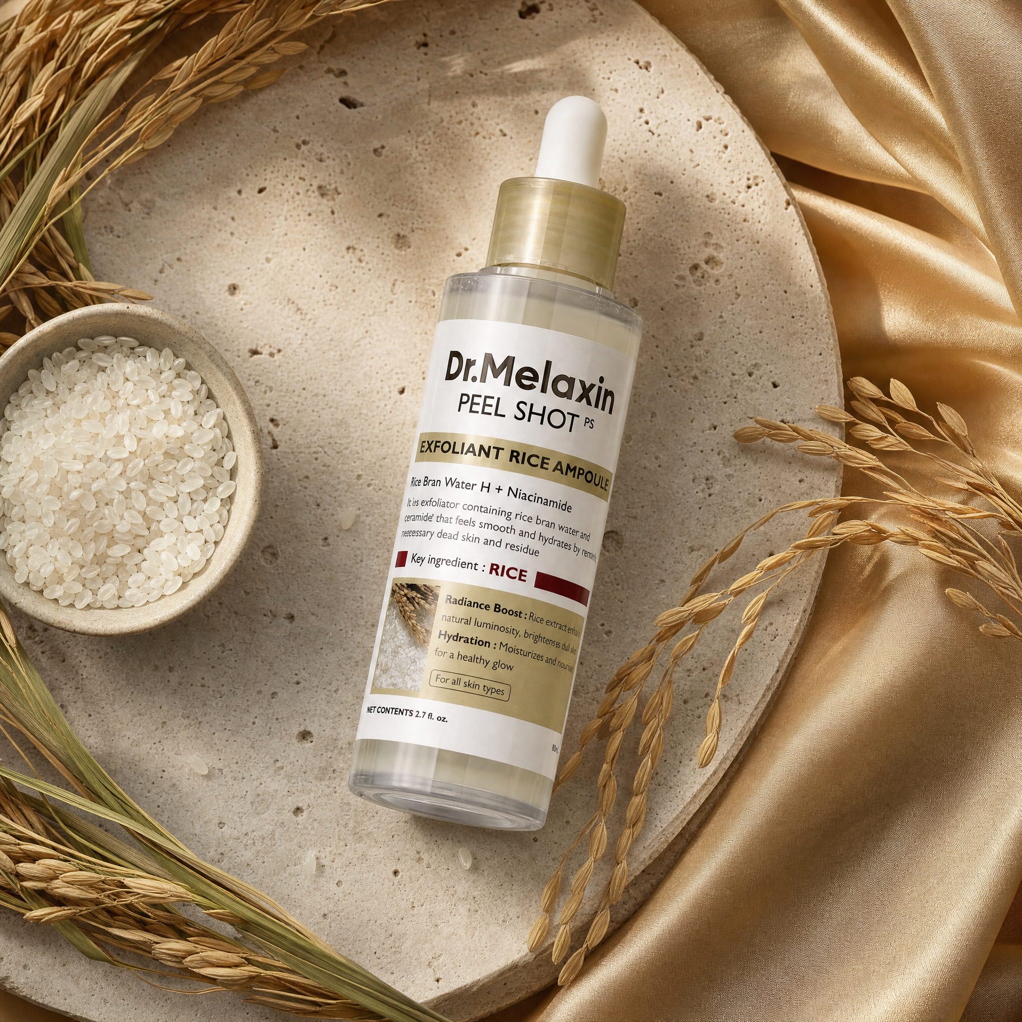 Dr.Melaxin Peel Shot, Softens skin, cleanses dead skin, and provides facial care essence
